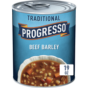 Angle View: Progresso Traditional, Beef Barley Soup, 19 oz