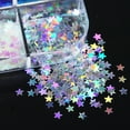 thumbnail image 4 of 4th Of July Patriotic Star Nail Arts Glitter Charms Sequins DIY Decoration Supplies For Women Girls 12 Color Nail Design Accessories, 4 of 8