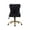 Black, variant on Guyou Modern Swivel Office Chair, Velvet Fabric Button Tufted And Nailhead Trim Accent Chair With Upholstery, Pink
