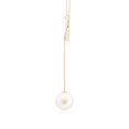 thumbnail image 2 of ANGARA Freshwater Cultured Pearl Lariat-Style Heart Necklace in 14K Yellow Gold for Women | June Birthstone, Birthday, Anniversary, Jewelry Gift for Women | Pearl Necklace, 2 of 8
