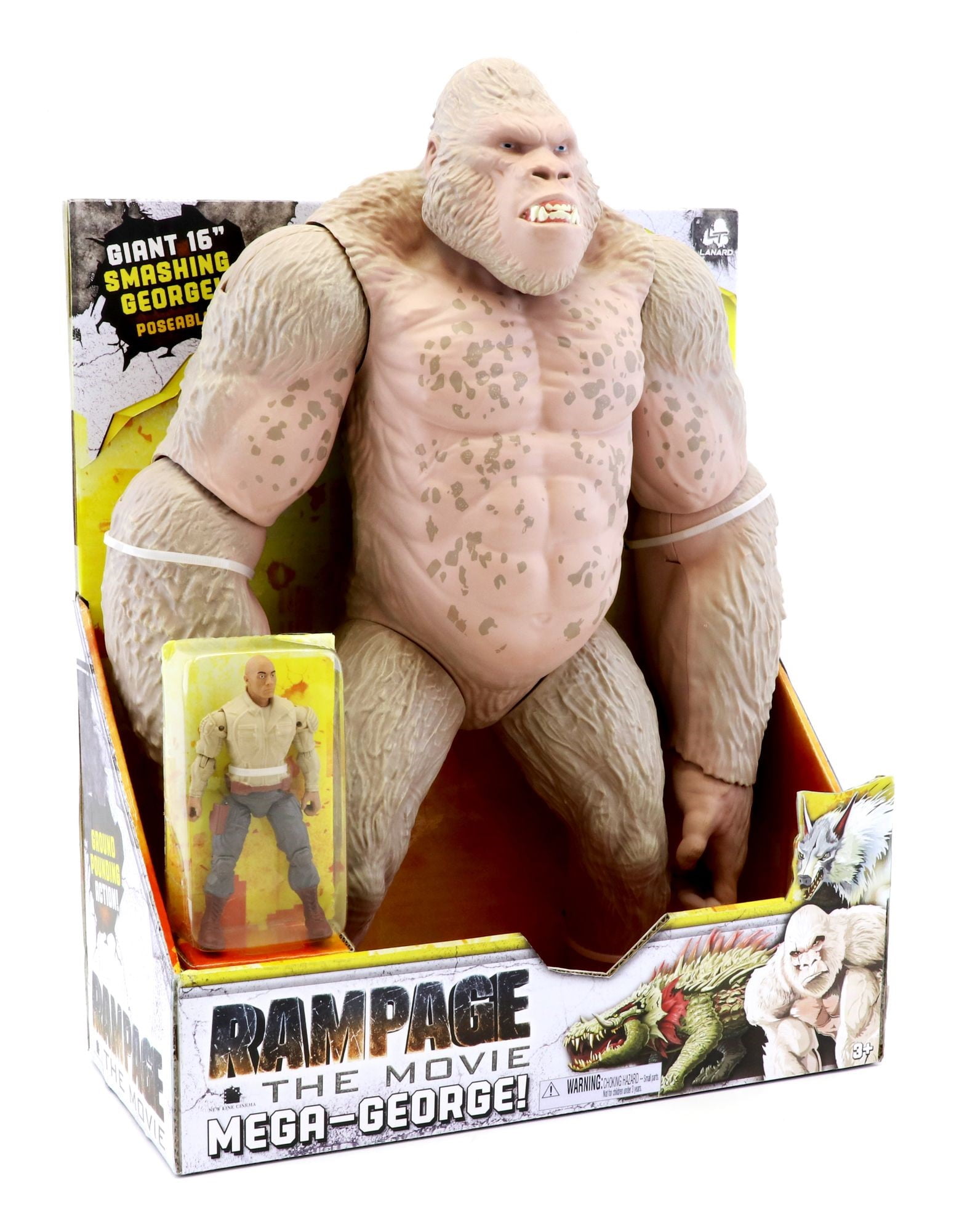 Rampage the Movie Mega George Figure
