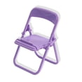 thumbnail image 2 of TureClos soporte para teléfono soporte de dibujos animados lindo plegable soporte de decoración de escritorio de plástico soporte de oficina para el hogar regalos teléfono inteligente púrpura TureClos JD730452998, 2 of 6