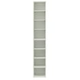 8Tier Media Tower Rack with Adjustable Shelves, MultiFunctional