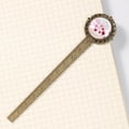 thumbnail image 4 of Love Book Accessories: Lace Bookmark in Antique Bronze - a Gift for Readers and Book Lovers, 4 of 5