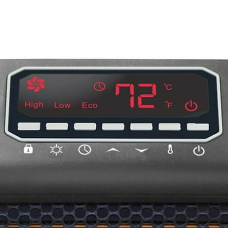 Lifesmart - 6-element Infrared Heater - Black