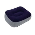 thumbnail image 2 of harper Foot Pad for Airplane Inflatable Travel Foot Rest Pillow Comfortable Concert Mat Blue Gray, 2 of 10