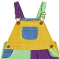 thumbnail image 5 of Busydd Baby Overalls 6 Months-4 Years Fashion Color Block Adjustable Straps Baby Romper Comfortable Cotton Infant Clothes 18-24 Months, 5 of 6