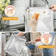 thumbnail image 6 of 11.7" × 11.7" Baking Pan for Compact Smart Oven，Food Grade Non-stick Toaster Oven Replacement Parts Accessories Compatible with Mini Smart Toaster Oven, Dishwasher Safe, 6 of 7