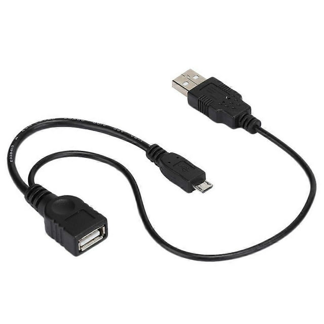 Micro USB OTG Data Cable Y Type HOST OTG Line for Mobile Phone Connecting to U Disk Hard Disk