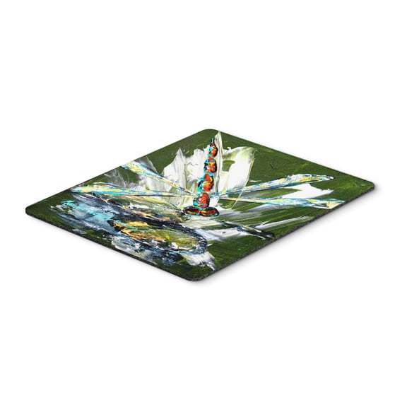 Carolines Treasures MW1182MP Bug Eye Dragonfly Mouse Pad Hot Pad or Trivet Large multicolor