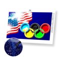 thumbnail image 1 of USA Olympics - Kit de Peinture Diamant Premium, 1 of 5