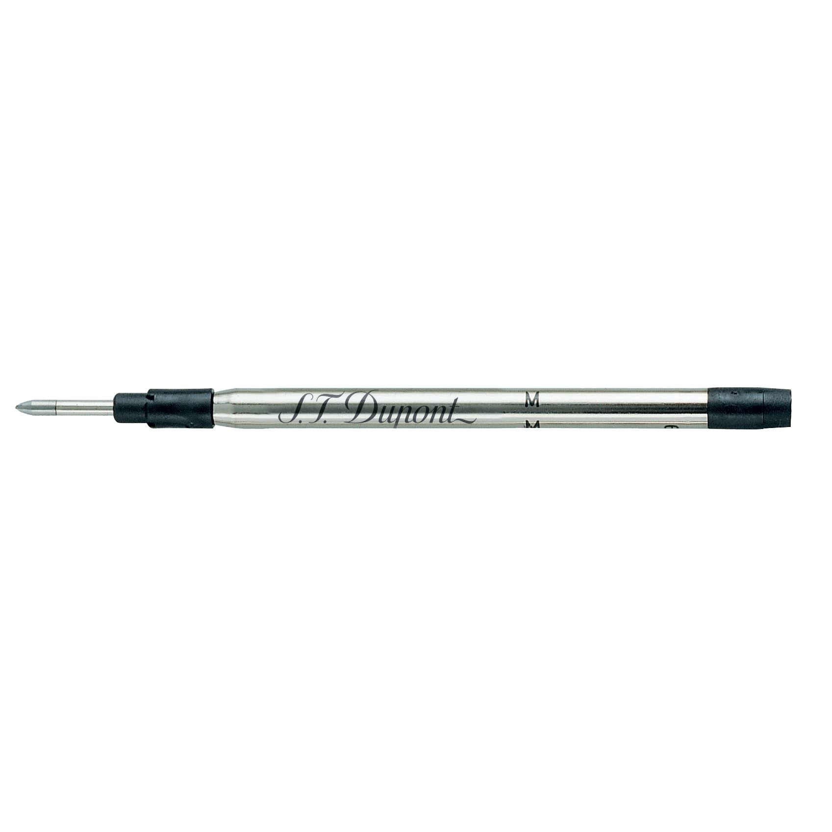 S.T. Dupont Black Medium Ballpoint Refills – Pack Of 10 For Olimpio, Fidelio, Gatsby & Line 2 Pens