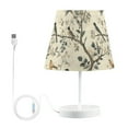 thumbnail image 7 of Yayeee Mini Table Lamp 10.8" Dimmable with Fabric Shade 3 Color Temperatures, Beige Birds, 7 of 7