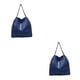 thumbnail image 4 of Bolso de hombro Qarigey con cadena de alta capacidad y de moda para mujer bolso de hombro con cadena bolsos de lujo azul 2piezas, 4 of 6