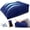 Blue, variant on Portable Inflatable Wedge Leg Pillow - Foldable 45 Degree Wedge Leg Bolster Pillow Use in Bed, Adjustable Incline for Sleeping, Travel, Back Support, Reduce Swelling, Improve Circulation (Grey)