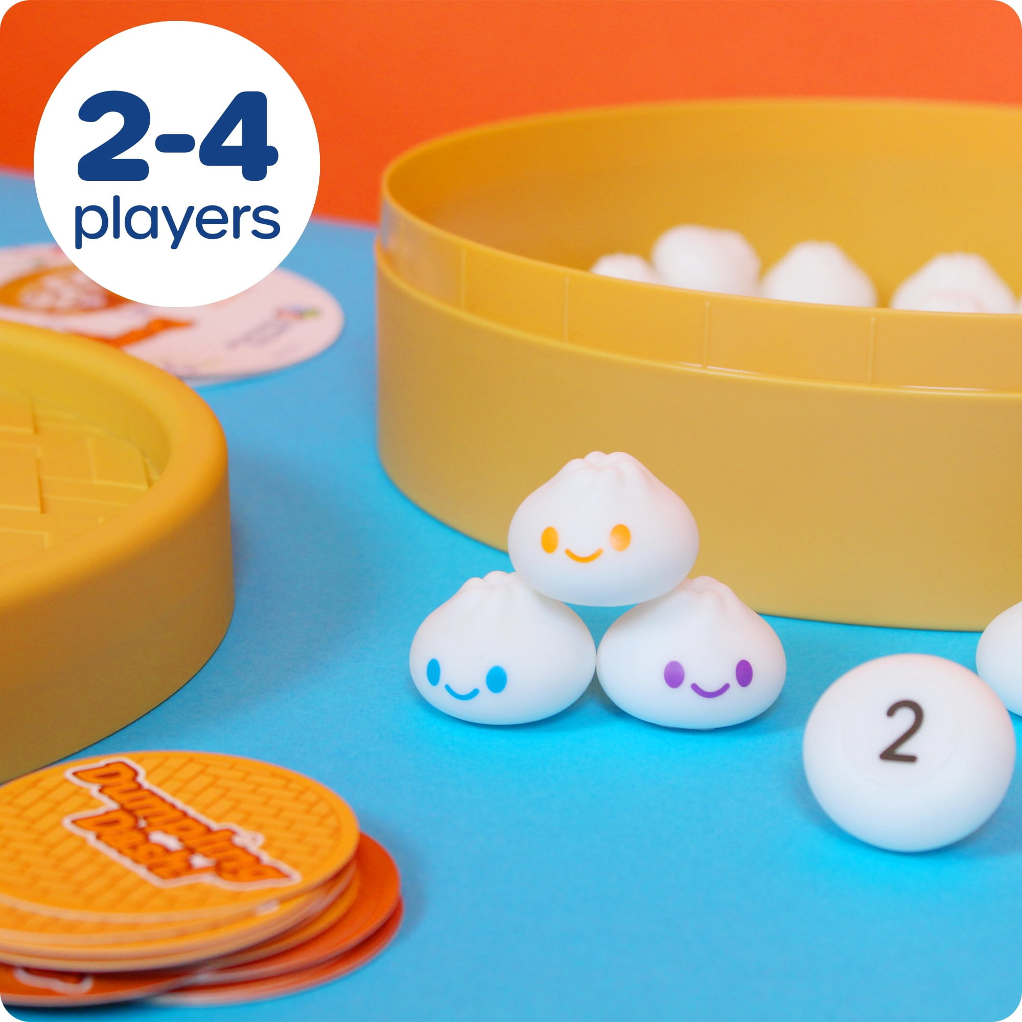 Learning Resources Dumpling Dash! Fine Motor Math Board Games, Counting Toy, Ages 5 and up
