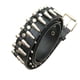 thumbnail image 4 of EeaseMX Cinturón punk para hombre, estilo informal, con hebilla de aleación, color negro., 4 of 8