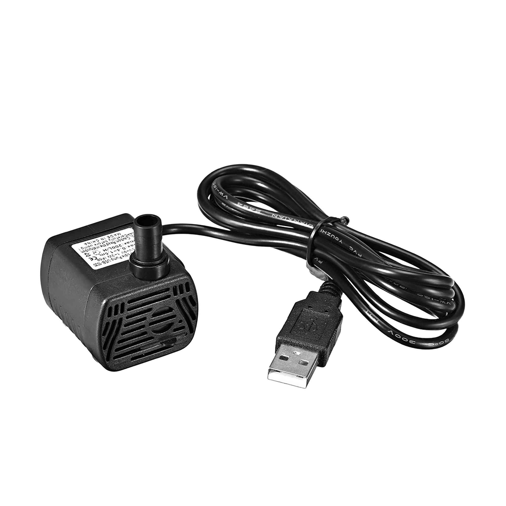 Brushless DC 6V Micro Submersible Water Pump Waterproof for Aquarium Fountain Garden House Water w/USB Plug Brushless DC 6V Micro Submersible Water Pump Waterproof for Aquarium Fountain Garden House Water w/USB Plug