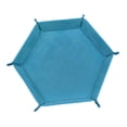 thumbnail image 2 of Organizador de soporte de bandeja de dados plegable multifuncional para cosas, aperitivos, joyería Azul Yotijar bandeja de dados, 2 of 8