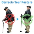 Posture Walking Cane Walking Stick For Balance For Men & Women