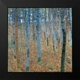 thumbnail image 2 of Klimt, Gustav 12x12 Black Modern Framed Museum Art Print Titled - Beech Grove I, 2 of 5