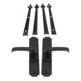 thumbnail image 4 of Magnetic Garage Door Hinges Handles American Style ABS Decorative Gate Hardware Accessory, 4 of 5