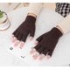 thumbnail image 1 of 2 pares - Guantes de medio dedo - Café Vhermosa HMFJ209-3, 1 of 1