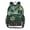 Bear Faces In Green, variant on Clear Backpack 12L Large Capacity Transparent Waterproof Christmas Graffiti