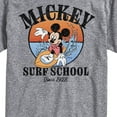 thumbnail image 3 of Mickey & Friends - Mickey Surf School - Men's Short Sleeve Graphic T-Shirt, 3 of 5