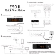 TOPPING E50 II Mini HiFi DAC, as both a DAC and a preamp,configure remote control,Silver