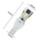 thumbnail image 2 of Pack of 2 LED Bulbs, 912 921 LED Bulb Reverse Light T15 Backup Light LED 2600Lumens 6000K Xenon White W15W 906 904 902 Super Bright Light, 2 of 5