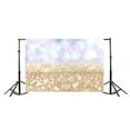 thumbnail image 3 of ABPHOTO 7x5t Photography Backdrop Merry Christmas Snowflake Metallic Glasses Effect Champagne Gold Glitter Sparkle Photo Background Backdrops, 3 of 4