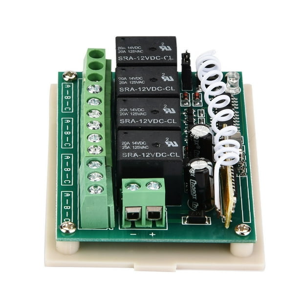 Interruptor de control remoto, receptor+interruptor de RF RF, interruptor de relé inalámbrico RF RF Switch Para Control Remoto Seguridad Smart Security Security