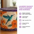 thumbnail image 4 of Mystic Breath Laundry Basket, Abstract Canvas Hamper, Housewarming Gift Ideas, Mother's Day Gift for Mom, Grandma Birthday Gift, Unique Gift, 4 of 4