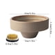thumbnail image 2 of Plato de cerámica retro chino de base baja for arreglos florales con bandeja antigoteo de mesa Kenzan, 2 of 5