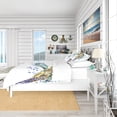 thumbnail image 4 of DESIGN ART Designart 'Blue Sea Turtle Illustration' Nautical & Coastal Bedding Set - Duvet Cover & Shams, 4 of 5