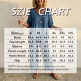 thumbnail image 6 of Morrtic Women's Eyelet Spliced 2 Piece Solid Color Set – Round Neck Half Sleeve Blouse & Wide-Leg Pants, Summer Casual Outfit Orange，XL, 6 of 6