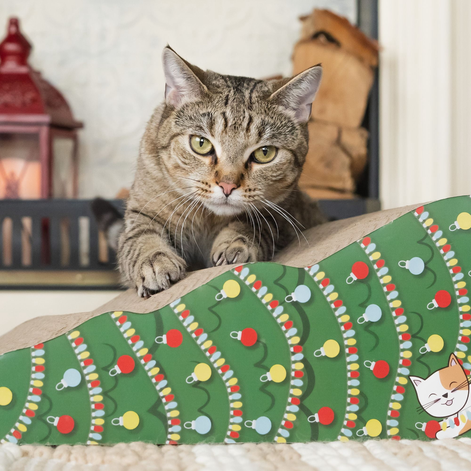 Kitty City Christmas Tree Scratcher
