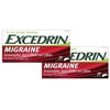 Excedrin Migraine Pain Reliever 300 Caplets (Pack of 2)