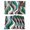 Multicolor, variant on Red White Moire Placemats Set of 8, Modern Abstract Art Placemats for Dining Table, Place Mats for Kitchen Tabletop, Waterproof Wipeable Dining Table Mats Set