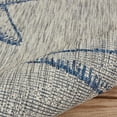thumbnail image 6 of 5â€™ x 7â€™ Blue Starfish Indoor Outdoor Area Rug, 6 of 9