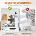 thumbnail image 4 of VEVOR Cake Decorating Machine Cake Frosting Spreading for 4" to 12" Cake White, 4 of 9