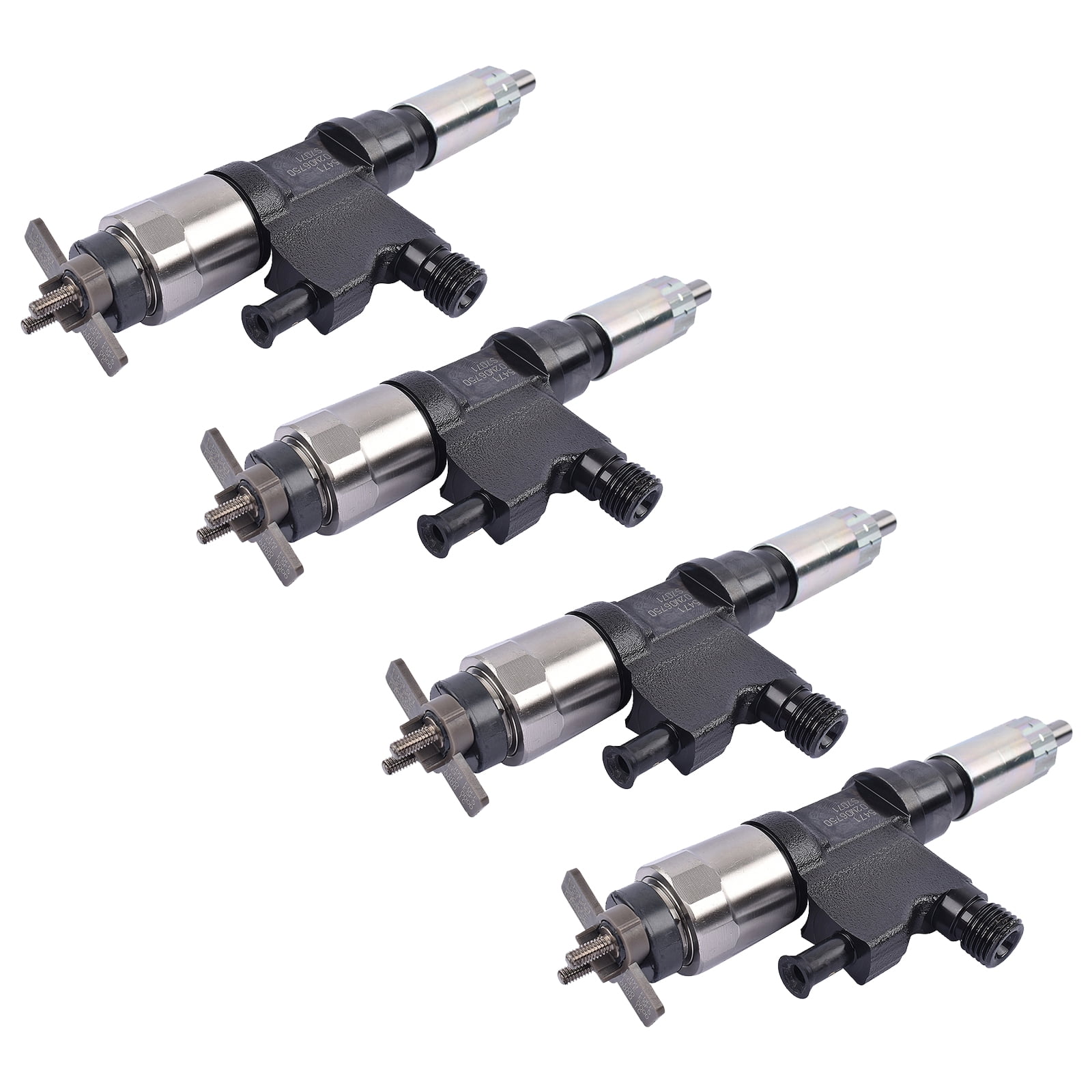 NEWZQ Replacement Fuel Injector 973297035 for Isuzu NPR NPR-HD Base Truck 2001-2007 4Pcs