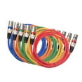 thumbnail image 3 of Cable de micrófono XLR a XLR 5 Piezas shamjiam Adaptador XLR macho a hembra, 3 of 9