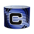 thumbnail image 2 of 30uds. Brazalete elástico de capitán de fútbol de fuerte adherencia para entrenamiento de equipos de fútbol azul, 2 of 2