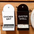 thumbnail image 2 of 26-27 Oysters Shell/Grits Feeder for Chickens 3D Printed Chicken Feeding Station for Poultry, 2 of 5