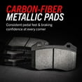 thumbnail image 4 of Power Stop Rear Track Day Brake Pad and Rotor Kit TDSK8337 Fits 2019 Volkswagen Jetta, 4 of 4