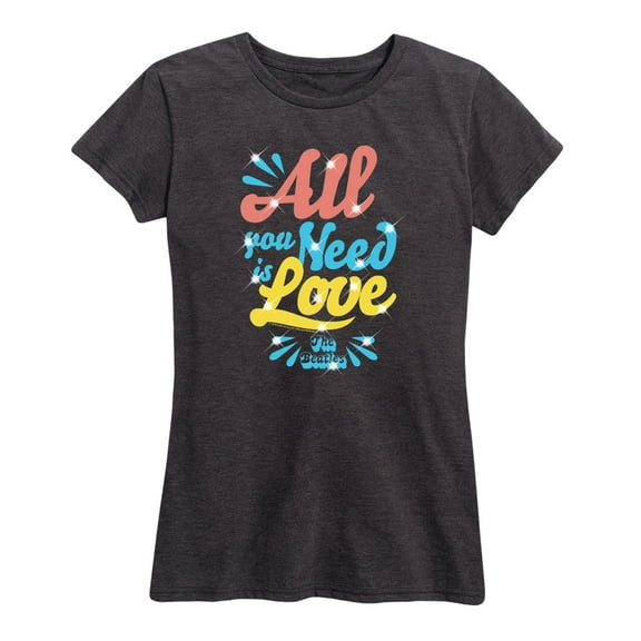 The Beatles - All You Need Is Love Bright - Women's Short Sleeve Graphic T-Shirt