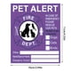 thumbnail image 3 of KPet Pegatina interior Pegatina de alerta de incendio interior Pegatina de emergencia Pegatina de incendio para gatos/ventanas y puertas del hogar, 3 of 4