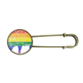 thumbnail image 1 of Rainbow Pig LGBT Retro Metal Brooch Pin Clip Jewelry, 1 of 3
